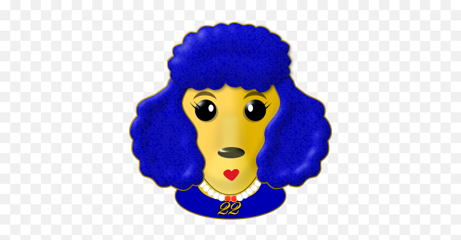 Stuckups - Clip Art Emoji,Poodle Emoji