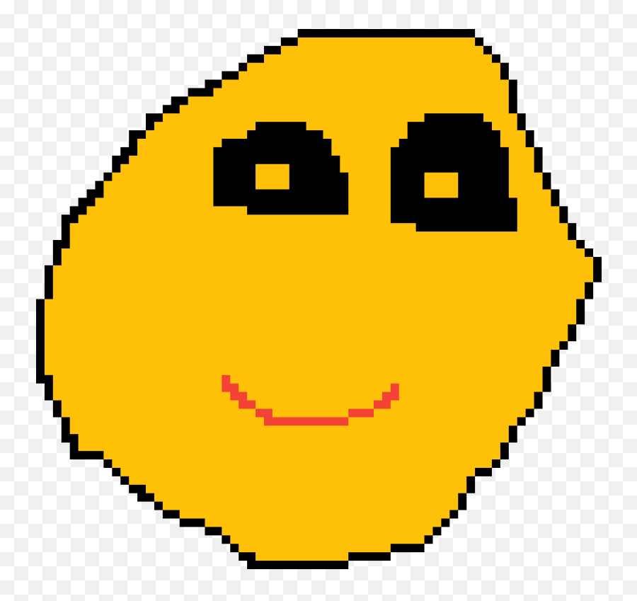 Pixilart - Pixel Art Circle Emoji,Creepy Emoticon
