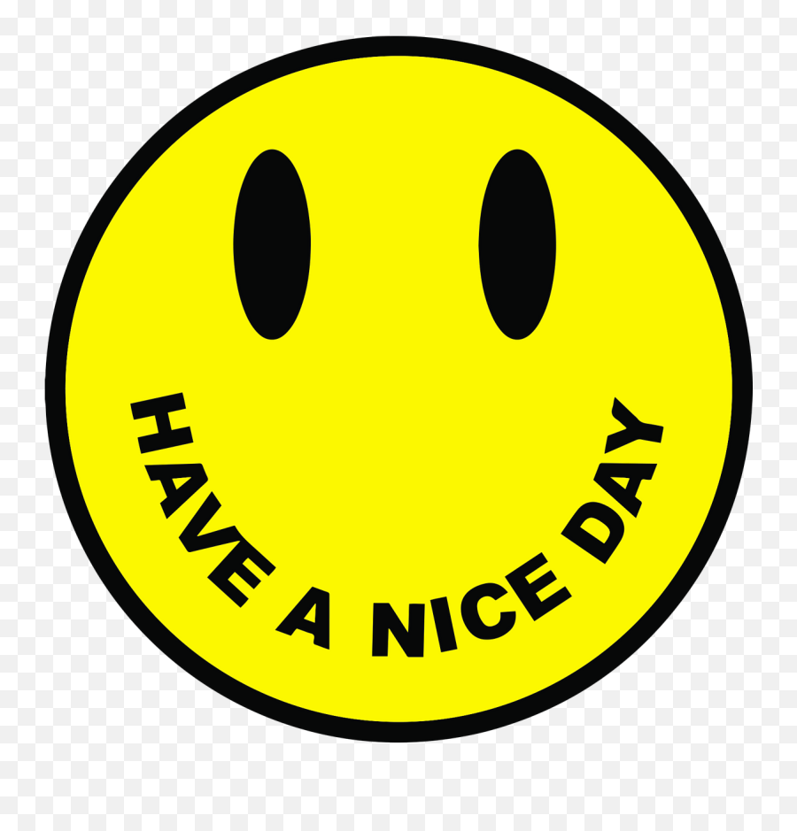 Nice Day At Come And Take It Live - Smiley Emoji,Have A Nice Day Emoticon