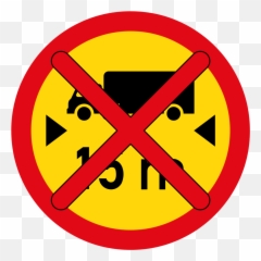 Sadc Road Sign Tr205 - Length Limit Sign Emoji,Party Emoticon