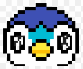 Pixilart - Piplup Pixel Art Emoji