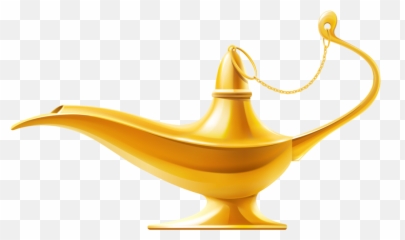 Magic Lamp Jinn - Clipart Genie Emoji
