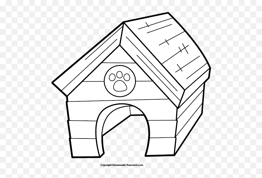 Clip Art - Dog House Clipart Black And White Emoji,Doghouse Emoji