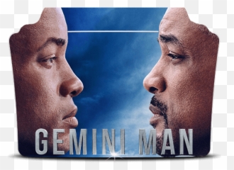 Gemini Man 2019 Folder Icon - Emoji
