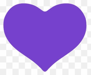 Android Emoji Heart Png - Purple Hearts Clip Art