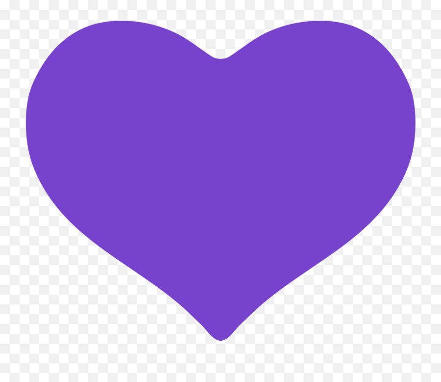 Android Emoji Heart Png - Purple Hearts Clip Art,Android Emoji