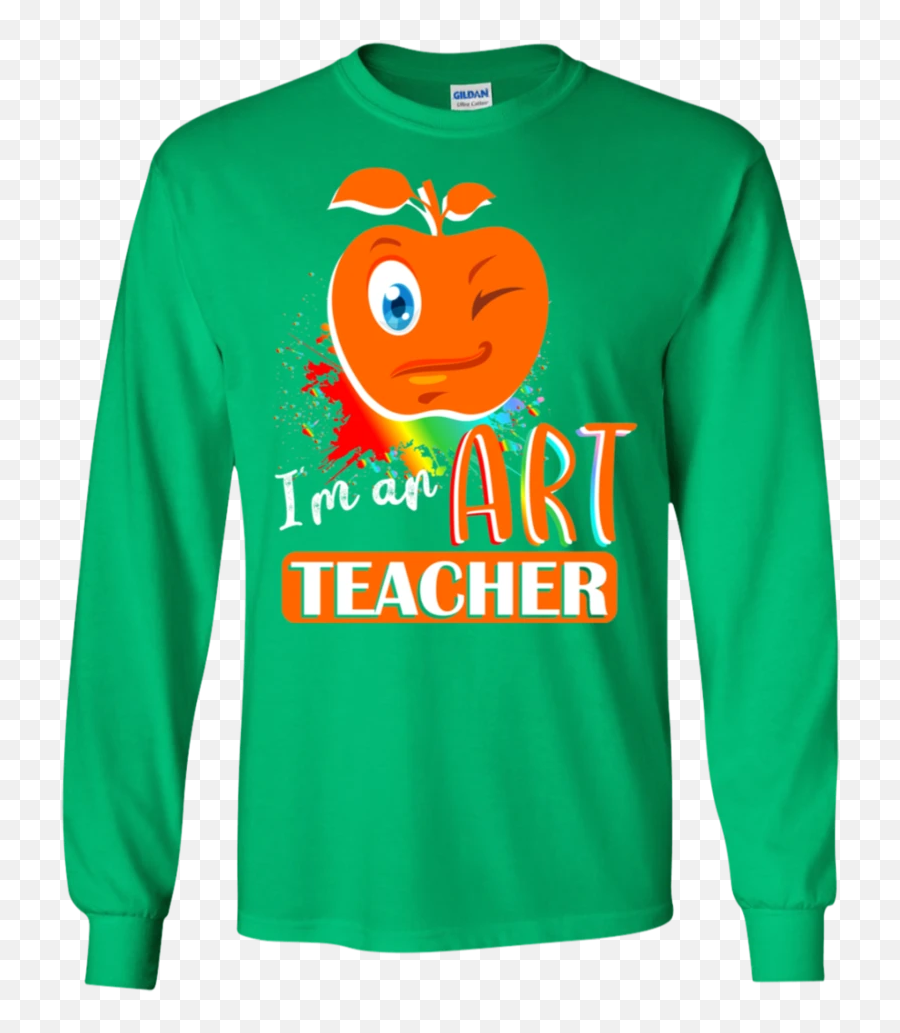 Iu0027m An Art Teacher Emoji Funny Ls Sweatshirts U2013 Newmeup - Long Sleeve,Dinosaur Emoji