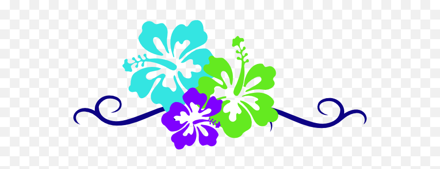 Hawaiian Luau Tiki Flowers Clipart Clipart Kid 6 - Clipartix Md Mba Eugene Rhee Md Urology Emoji,Hawaiian Emoji