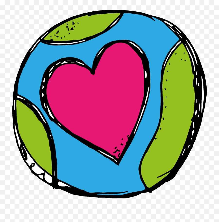 Earth Heart Png Clipart - Earth Heart Png Emoji,Emoji Heaven On Earth