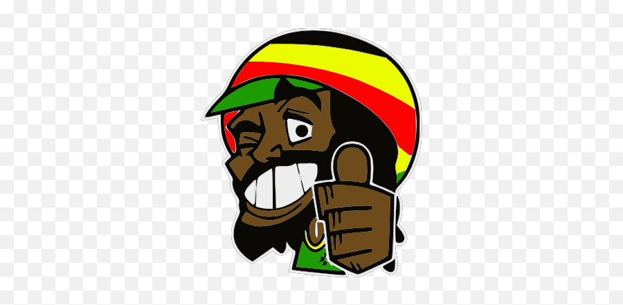 Gtsport - Topo De Bolo Bob Marley Png Emoji,Rasta Flag Emoji