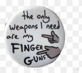 Aesthetic Badge Fingerguns Voltron Vldlance - Emoji