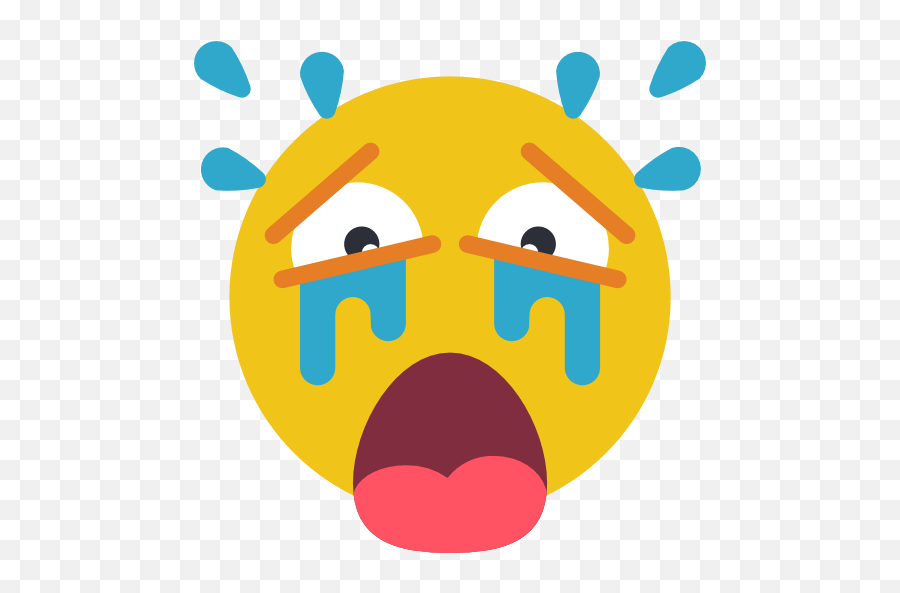 Llorando - Iconos Gratis De Emoticonos Happy Emoji,Emoticono Llorando
