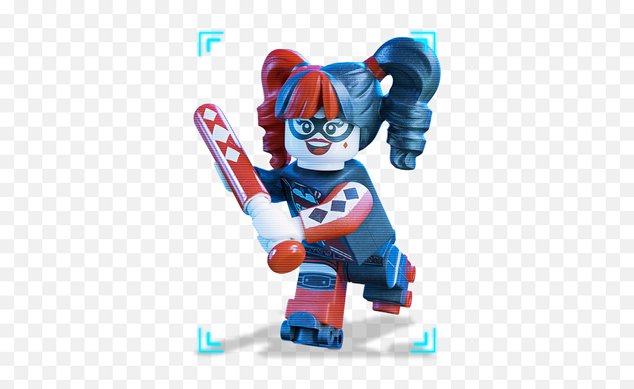 Harley Quinn Lego From Batman Lego Clipart - Lego Batman Movie Harley Quinn Emoji,Harley Quinn Emoji