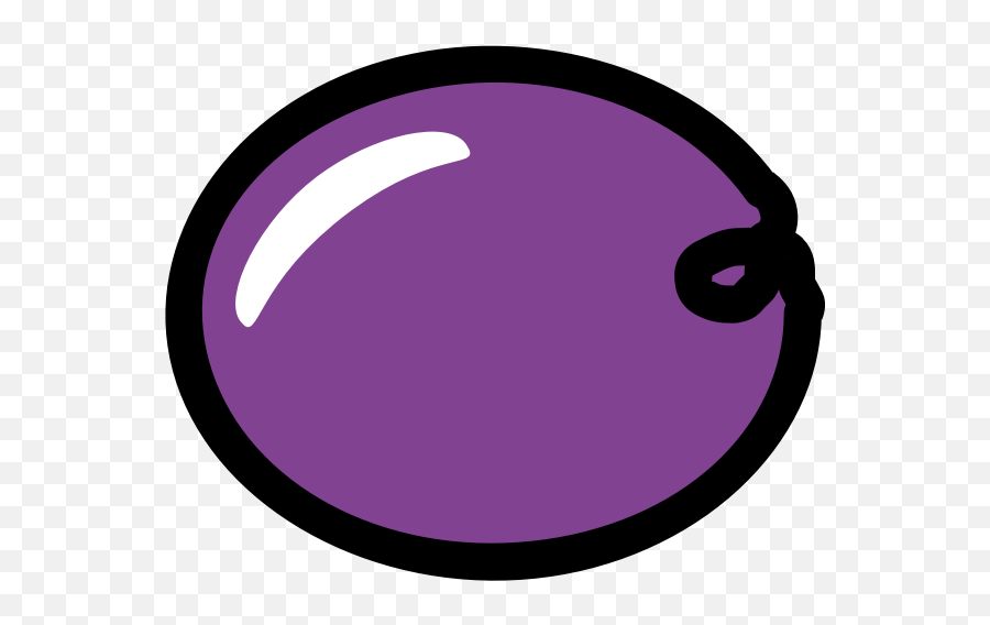 Plum Icon - Single Purple Grape Png Emoji,Neon Emoji Keyboard