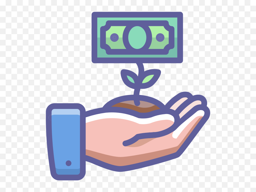Grow Our Money - Grow Money Clipart Emoji,Purple Emoji Keyboard