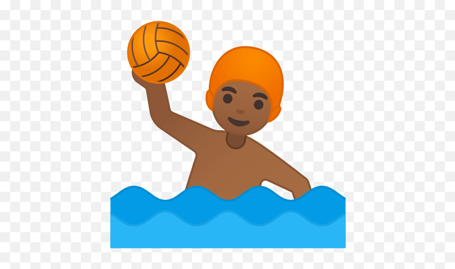 Person Playing Water Polo Emoji With - Water Polo Emoji With Clear Background,Polo Emoji