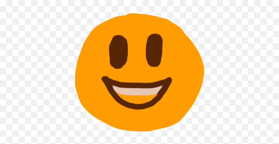 Poorly Drawn Emoji - Smiley,Loved Emoji