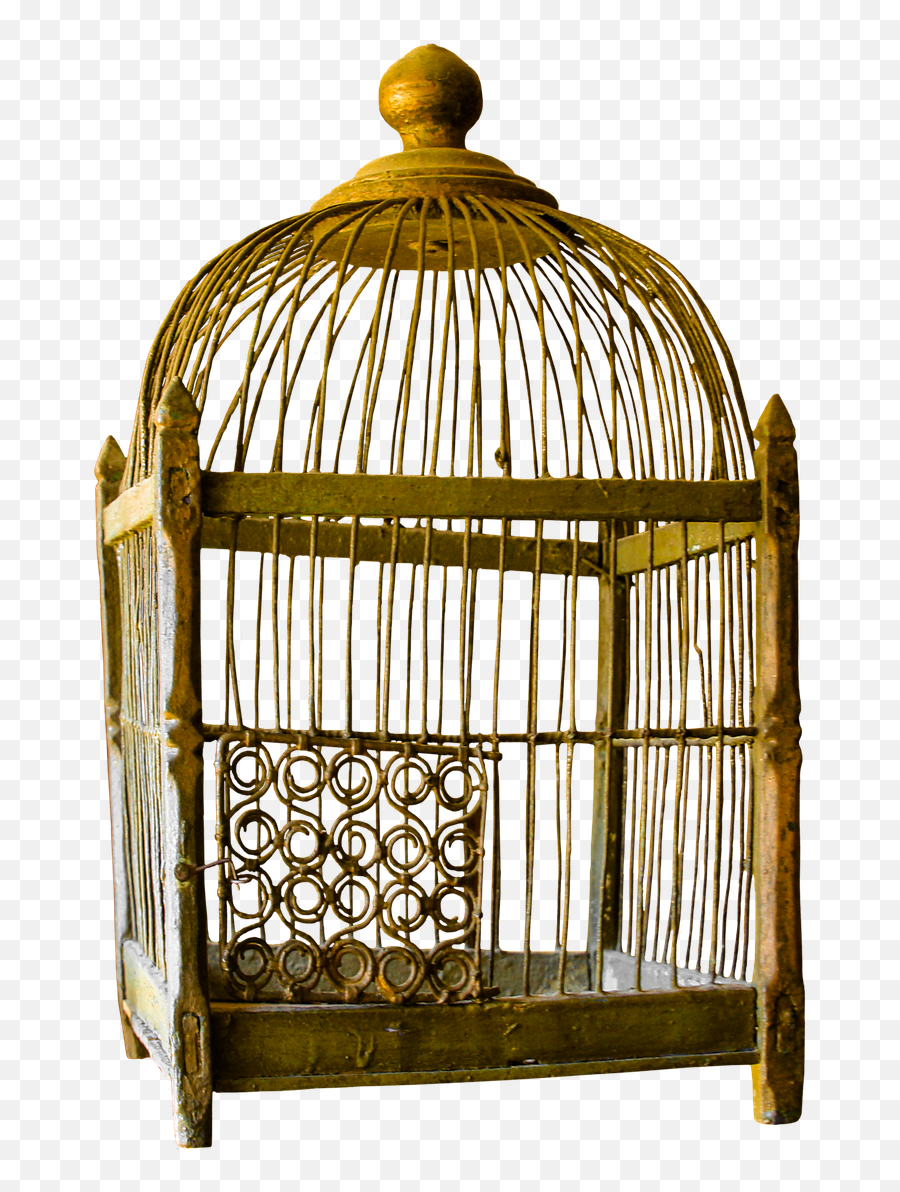 Cage Gold Gilded Isolated Old Emoji,Easter Basket Emoji