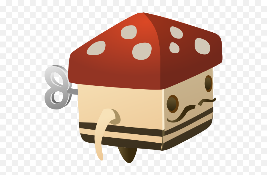Mushroom Toy - Clip Art Emoji,Purple Pickle Emoji