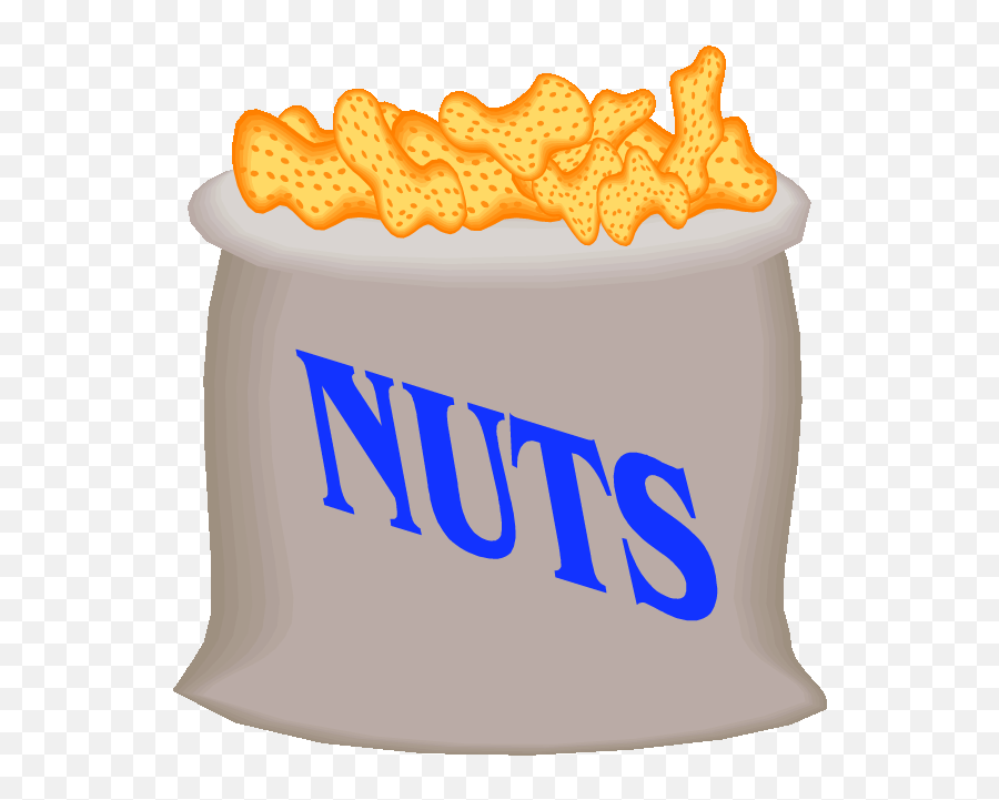 Nuts Bag Clipart - Clip Art Emoji,Nut Button Emoji