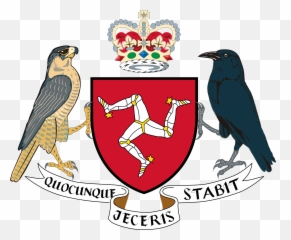 Coat Of Arms The Isle Man - Bird Emoji