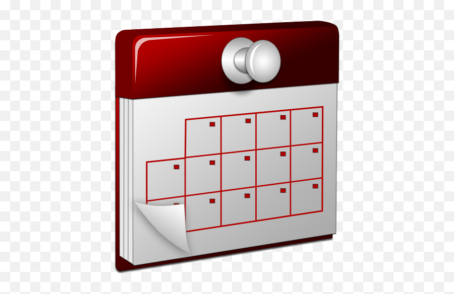 Calendar Icon Free At Getdrawings - Calendar Icon 3d Png Emoji,Schedule Emoji