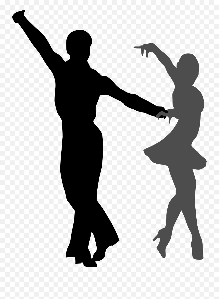Ballroom Dance Clip Art - Ballroom Dancers Clipart Png Emoji,Male Dancer Emoji