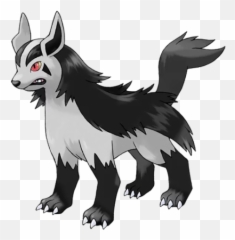 Darkyghostpoke Stickers For Telegram - Pokemon Mightyena Emoji