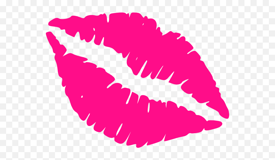 Kissy Lips Clipart - Pink Lips Clipart Emoji,Pouty Lip Emoji