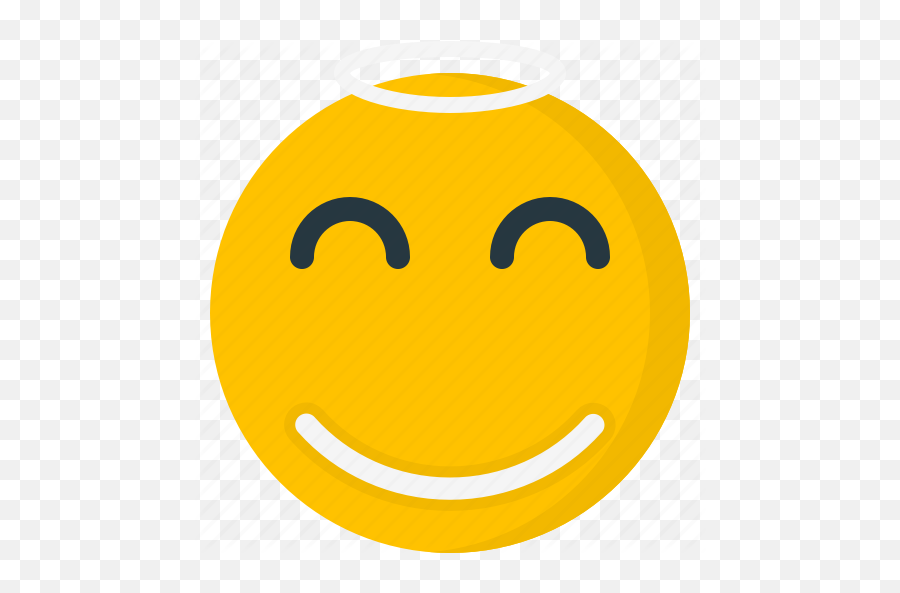 Emoticons Color Set - Innocent Smile Emoticon Emoji,Innocent Emoji