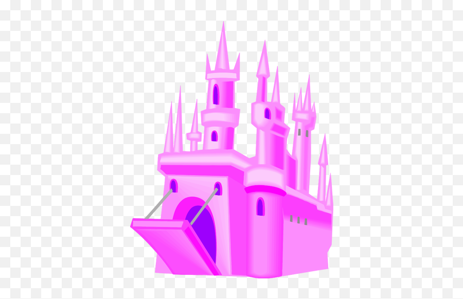Pink Storybook Castle - Stickers Emoji,Disney Castle Emoji