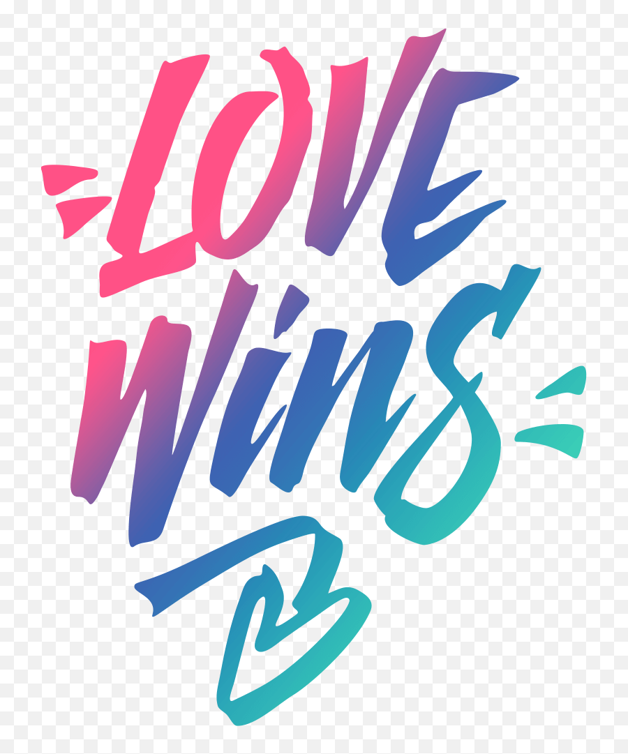 Love Wins Font Transparent Png Image - Love Fonts Free Emoji,Love Wins Emoji