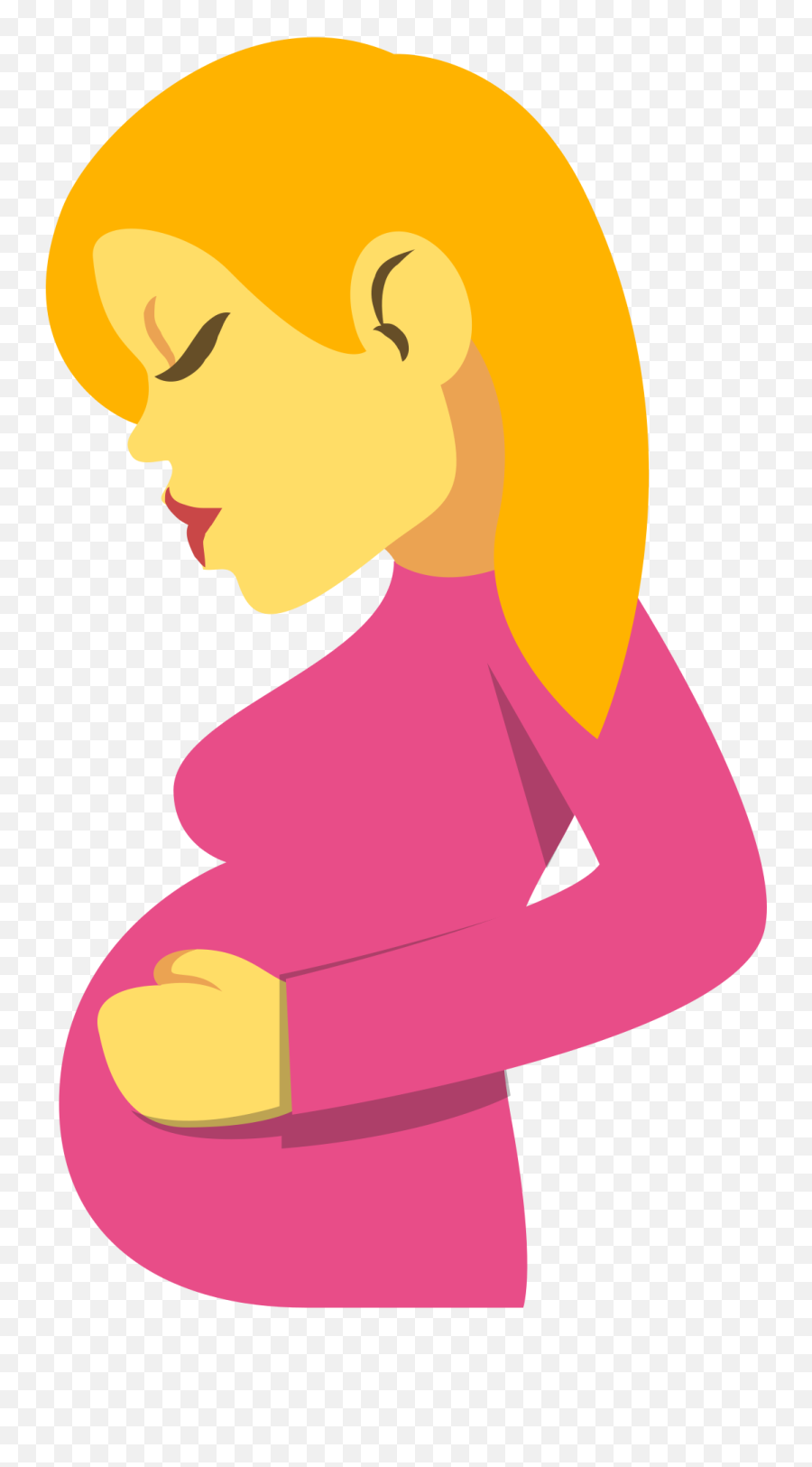 Open - Pregnant Emoji,Pregnant Emoji