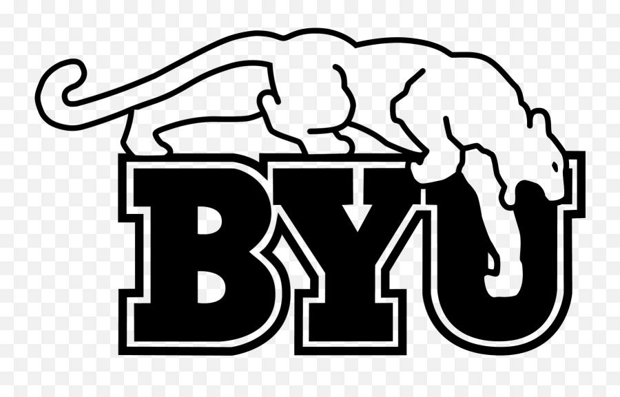 Byu Cougar Clipart - Byu Clipart Emoji,Cougar Emoji