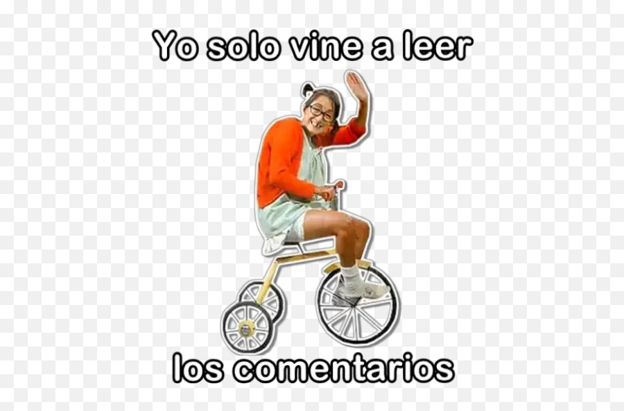 Memes 65 Stickers For Whatsapp - Tricycle Emoji,Wheelchair Emoji Meme