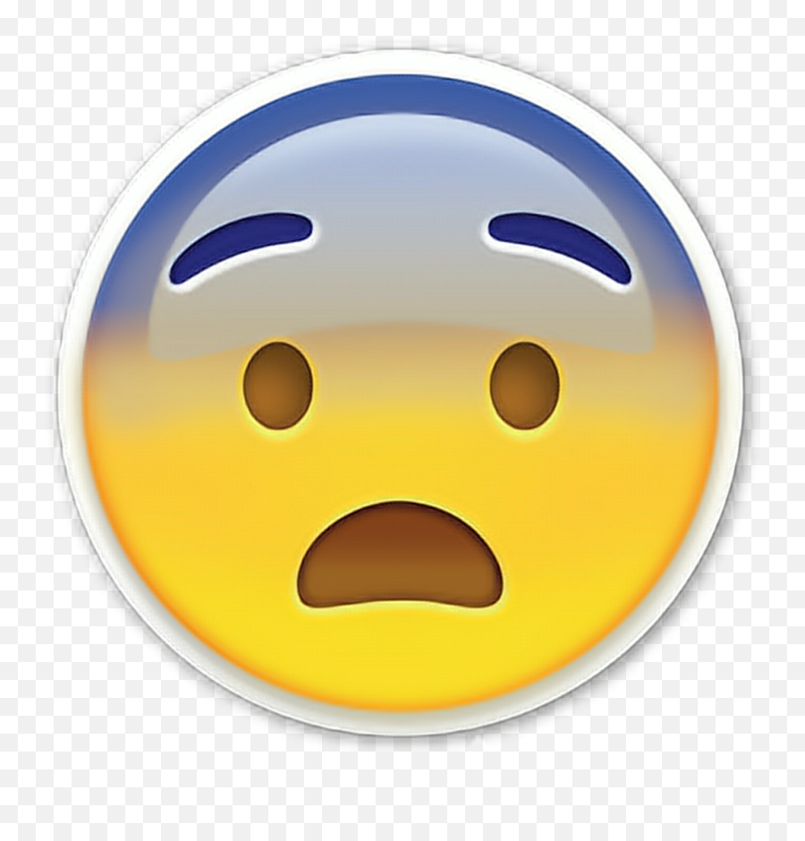 Asustado Emoji Emojis Emoticono Emoticonos Free Emoji - Png Emoji Asombrado,Eye Roll Emoji