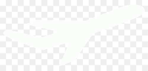 White Airplane 6 Icon - Plane Png Emoji