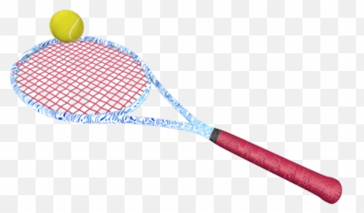 Tennis Racket And Ball Gif Clipart - Png Emoji