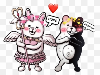 Monokuma Usami Danganronpa - Usami Danganronpa Sprites Emoji,Monokuma Emoji