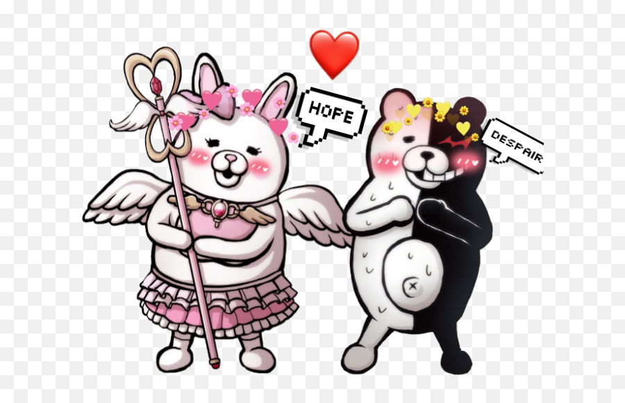 Monokuma Usami Danganronpa - Usami Danganronpa Sprites Emoji,Monokuma Emoji