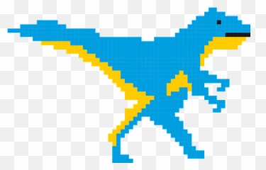 Free Extinct Dinosaur Vectors - Transparent Pixel Emoji