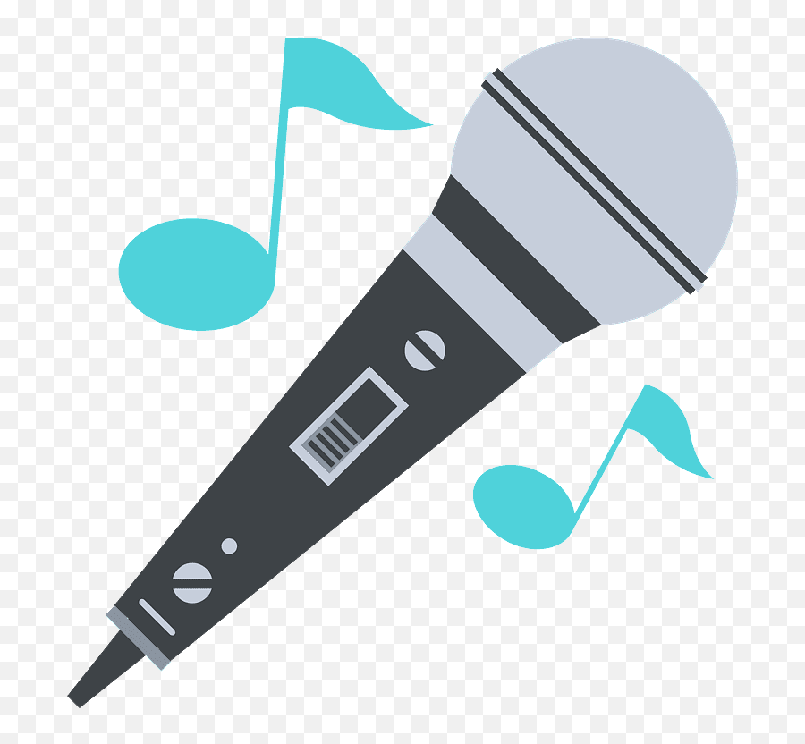 Microphone Emoji Clipart - Emojis De Un Microfono,Microphone Emoji Transparent