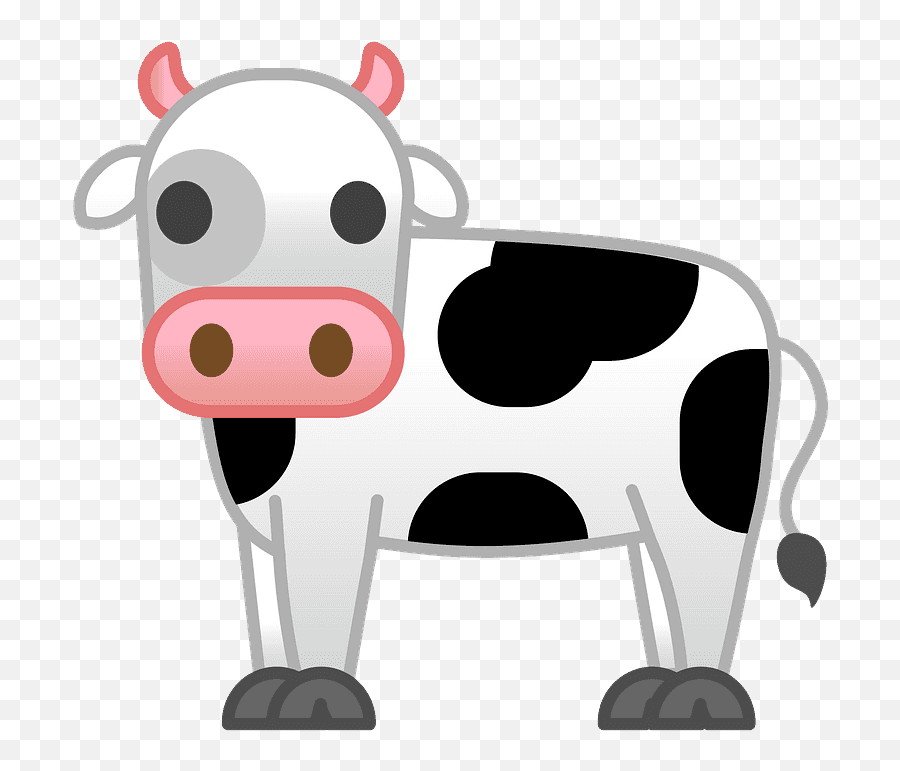 Cow Emoji Clipart - Cow Icon Png Transparent,Buffalo Emoji