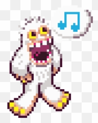 Mammott Is Making Its Debut In Pixel Dodgers - Jammer Splash Fictional Character Emoji,Dodgers Emoji