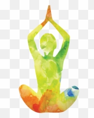 Yoga Symbol Png - Watercolor Emoji