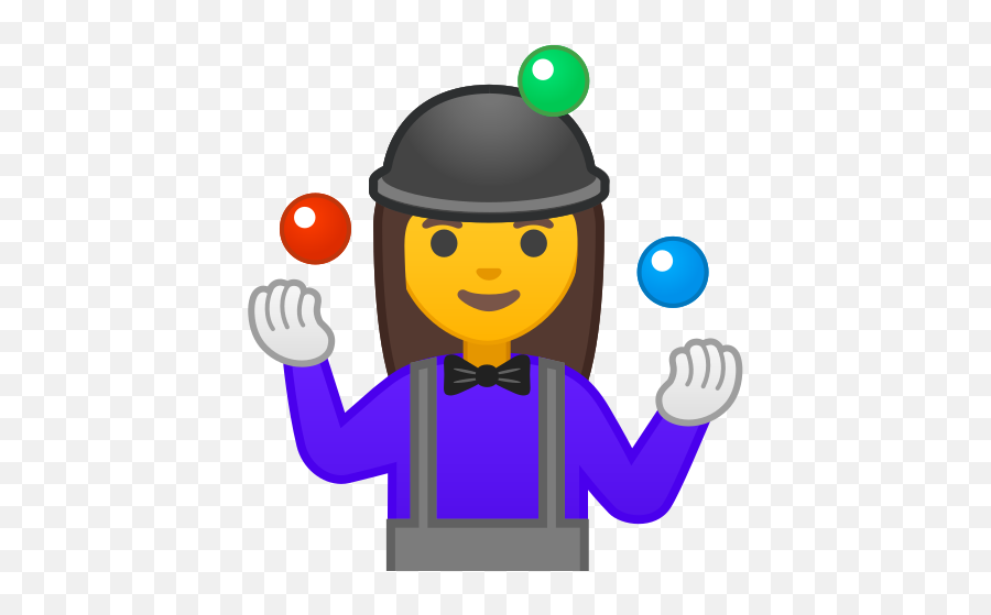Woman Juggling Emoji - Emoticon Giocoliere,Juggling Emoji