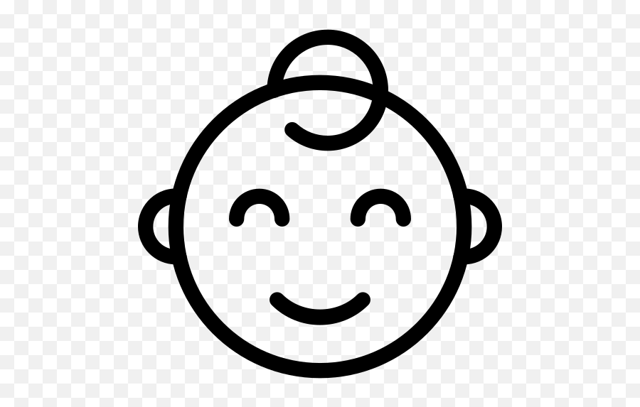 Happiness - Free Smileys Icons Icon Emoji,Baby Crawling Emoji