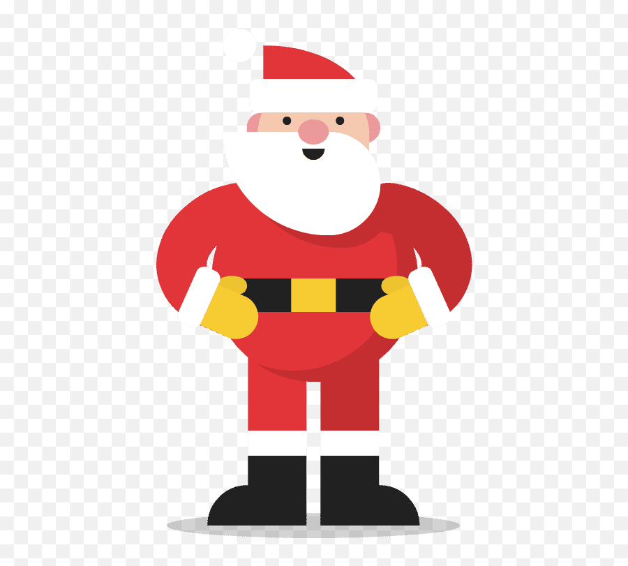 Getting Santa Tracker Into Shape - Gif Santa Png Emoji,10.2 New Emojis