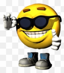 Shitposting Emoji Cool Sunglasses - Meme