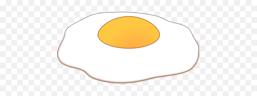 Sunny Side Up Baked Egg Vector Clip Art - Sunny Side Up Egg Clip Art Emoji,Egg Emoticon
